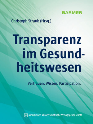 cover image of Transparenz im Gesundheitswesen